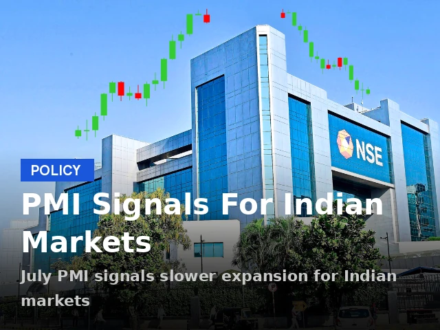 HSBC Share Price Signals From July PMI - What It Means For Indian Markets