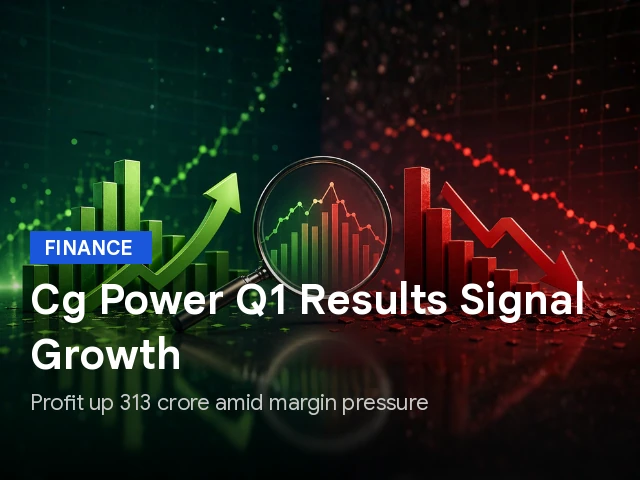 Cg Power Share Price: Q1 Results Signal Growth, Margin Pressure, And Nashik Plant Plans
