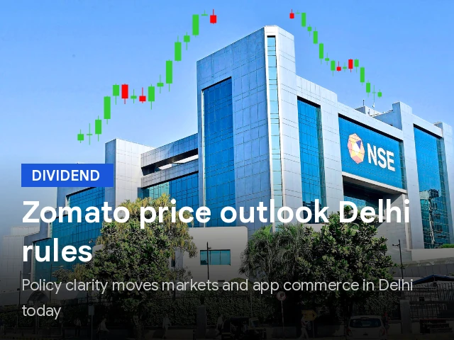 Zomato Share Price Outlook: Delhi Regulation Signals And Retail Investor Takeaways