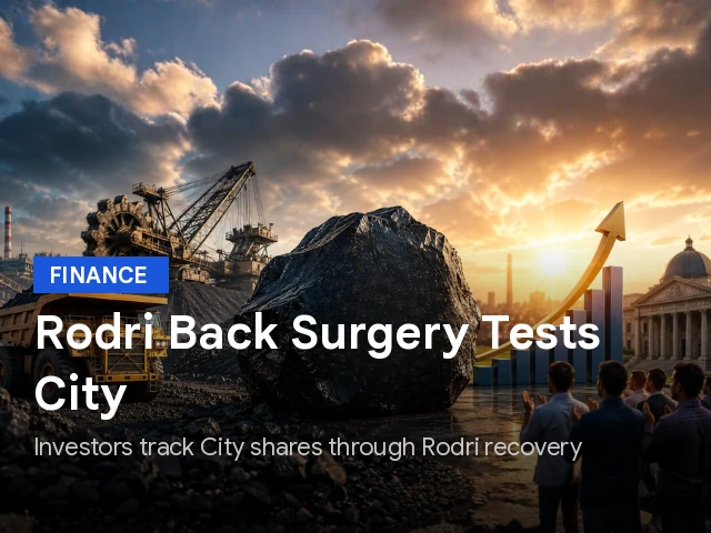 Manchester City Share Price Outlook After Rodri's Back Surgery: Investor Essentials