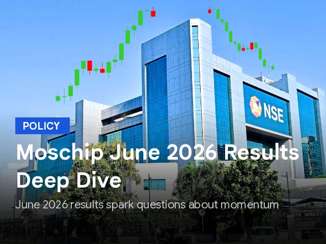 Moschip Technologies Share Price: A Deep Dive Into June 2026 Quarter Results