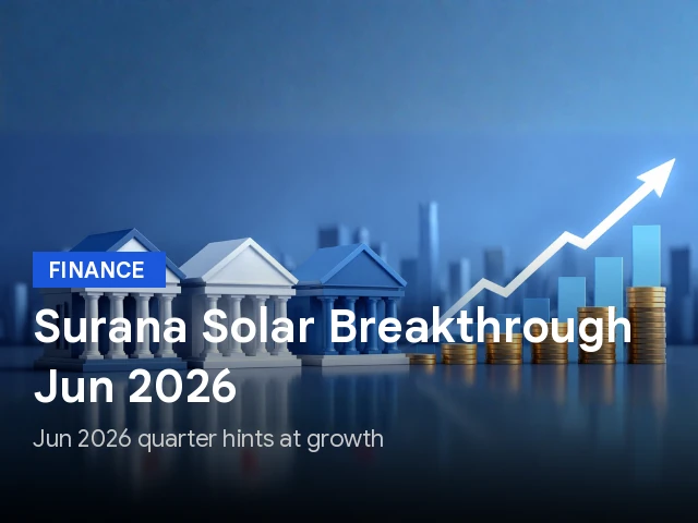 Surana Solar Share Price: Jun 2026 Quarter Breakthrough For Retail Investors