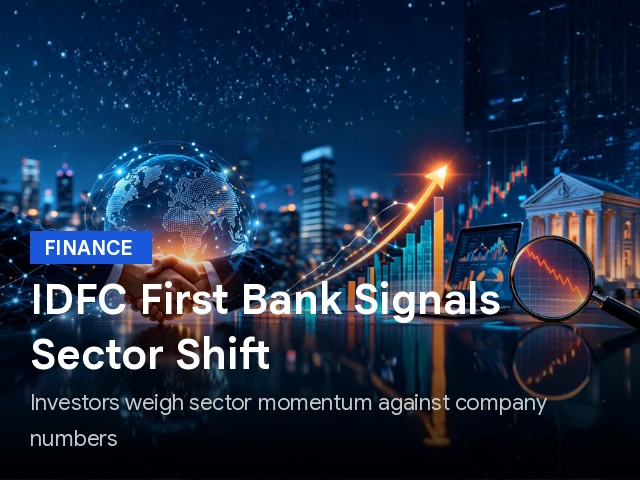 Idfc First Bank Stock Price Signals Sector Shift After Q1 Earnings Roundup