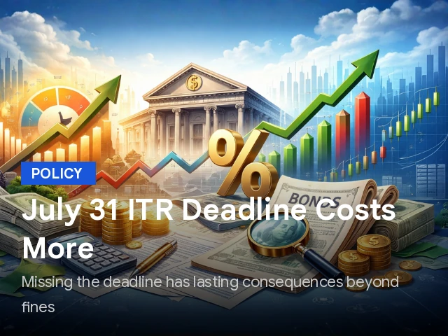 Itr Filing: Why The July 31 Deadline Can Cost More Than A Fine For Retail Investors