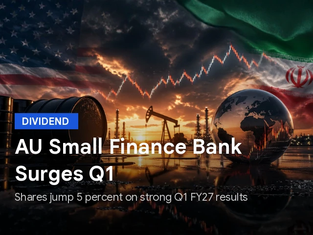 AU Small Finance Bank Stock Price Signals Q1 Growth And Dividend Outlook