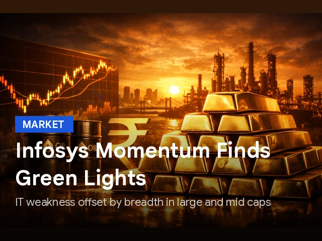 Infosys Share Price Momentum: IT Slump, Bulls Find Green Lights Across Large-Cap And Mid-Cap