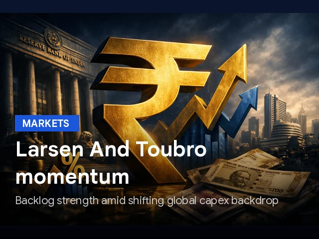 Larsen And Toubro Stock Price Momentum: Q1 Resilience, Backlog Strength, And A Global Capex Play