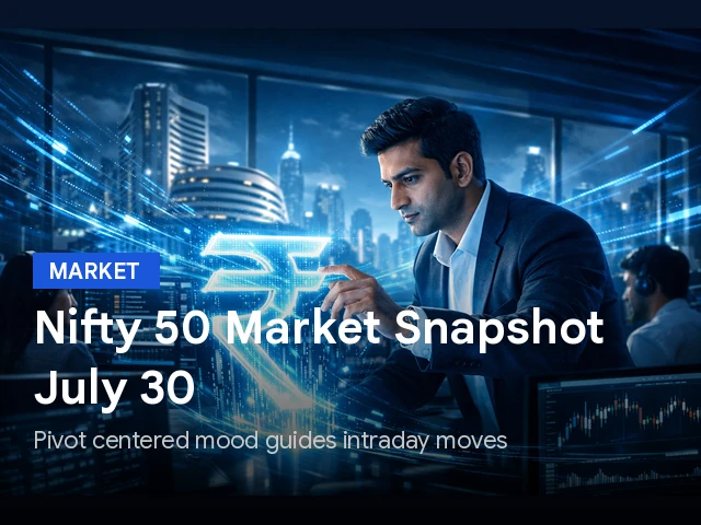 Nifty 50 Morning Market Summary – 30 Jul 2026