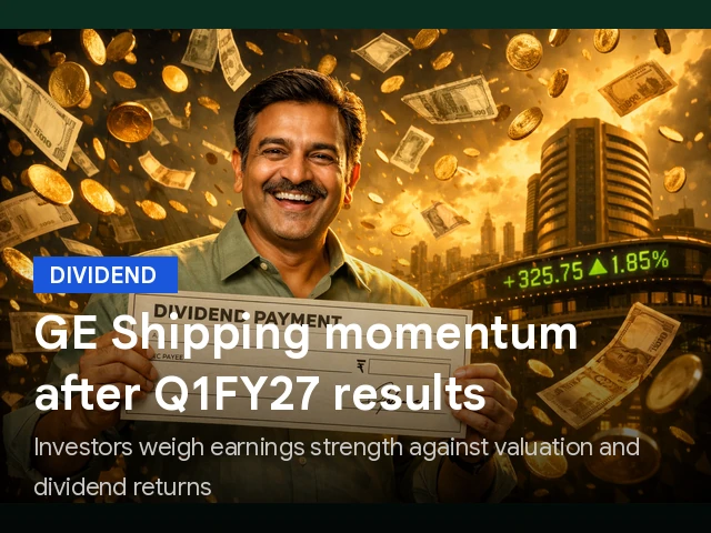 GE Shipping Share Price Momentum After Q1FY27 Results
