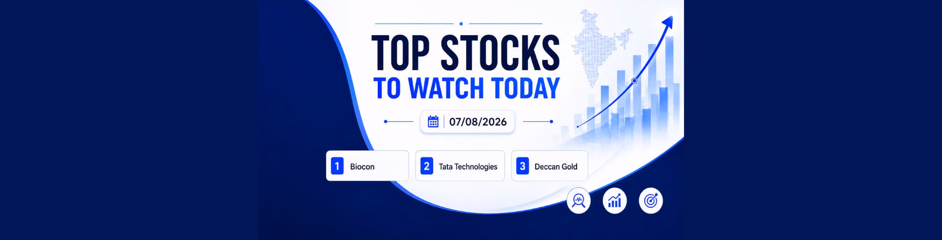 Stock Market Today (7 August 2026): Nifty Tests 200-DMA Hurdle, Biocon, Tata Technologies & Deccan Gold on Radar
