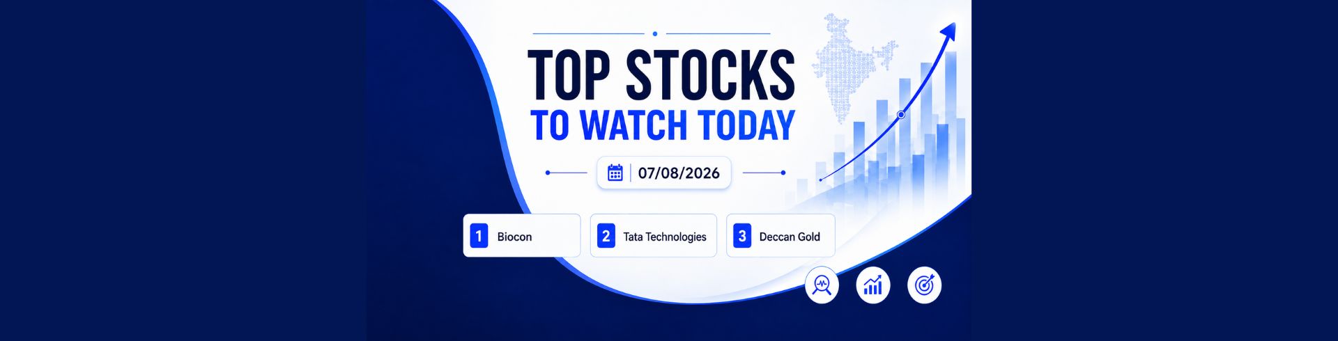 Stock Market Today (7 August 2026): Nifty Tests 200-DMA Hurdle, Biocon, Tata Technologies & Deccan Gold on Radar