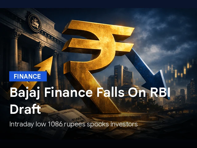 Bajaj Finance Share Price In Focus: RBI Draft's Revolving Credit Overhaul And What It Means For Investors