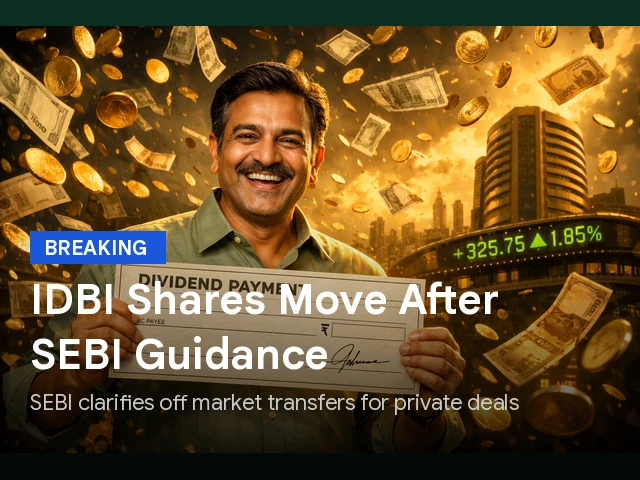 IDBI Bank Share Price And The SEBI Off-Market Guidance For Private Transfers