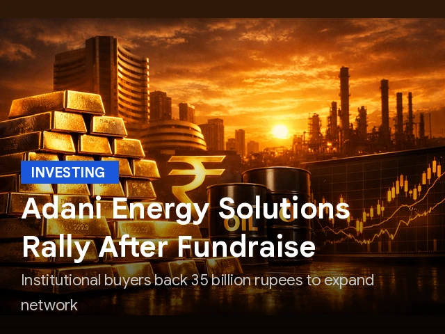 Adani Energy Solutions Stock: What The Latest 35 Billion Rupee Fundraise Means For Retail Investors