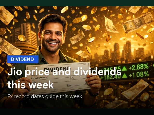 Jio Financial Services Share Price And Ex-Record Dividend Roundup: This Week's Corporate Actions
