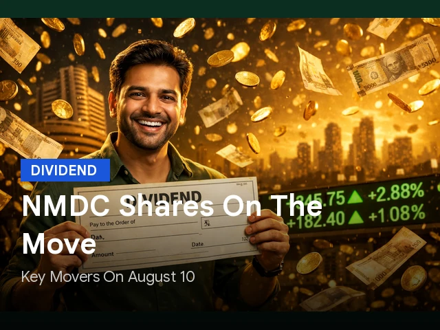 NMDC Share Price: Key Movers On August 10 – LIC Stock, Hindalco, Hitachi Energy India Stock And More