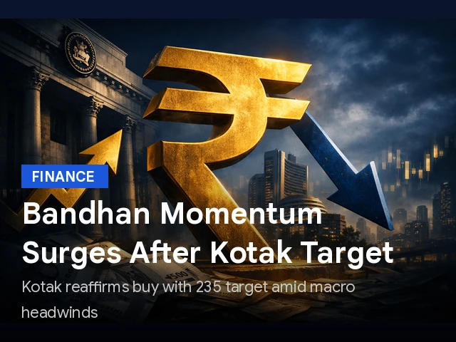 Bandhan Bank Stock Price Momentum: Kotak's Rs 235 Target And The RoE Outlook For Retail Investors