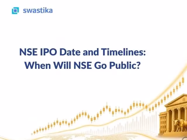 NSE IPO Important Dates and Timelines