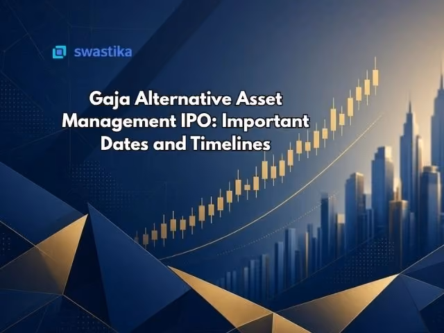 Gaja Capital IPO Dates and Timelines