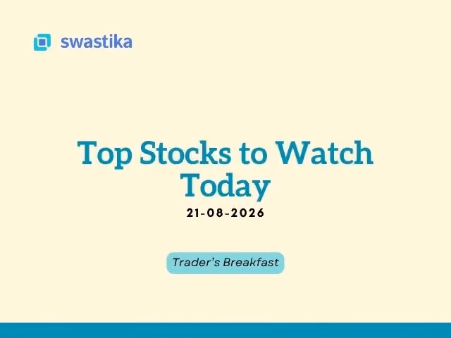 Stock Market Update Today: 21 August 