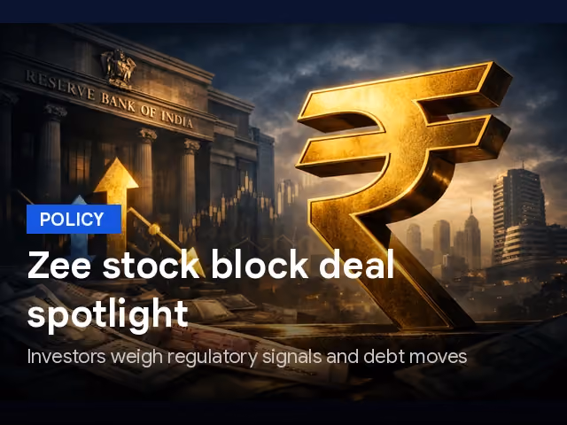 Zee Entertainment Enterprises Ltd Stock Price: Block Deals, Bonds, And FDA Actions In Focus
