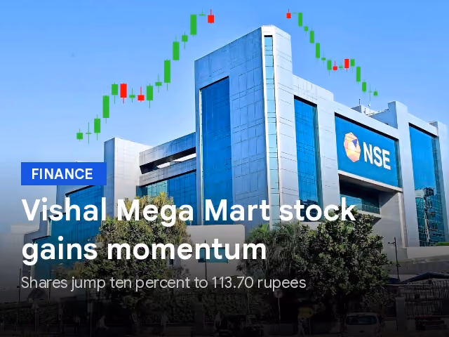 Vishal Mega Mart Stock Price Momentum: Rs 113.70 Jump And What It Signals For Investors