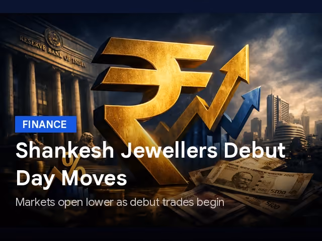 Shankesh Jewellers Share Price On Debut Day: Intraday Moves And Market Signals