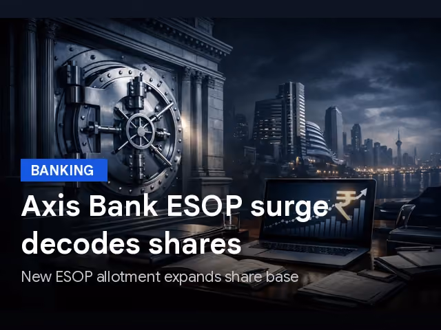 Axis Bank ESOP Allotment: Decoding The 177,413 Shares And What It Means For Investors