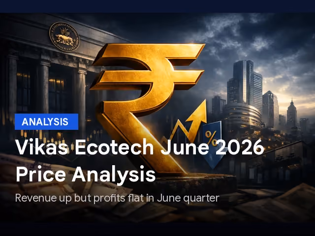 Vikas Ecotech Share Price: June 2026 Quarter Analysis