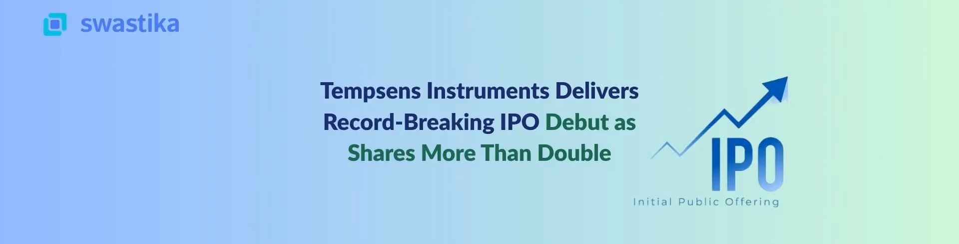 Tempsens Instruments Delivers Record-Breaking IPO Debut as Shares More Than Double