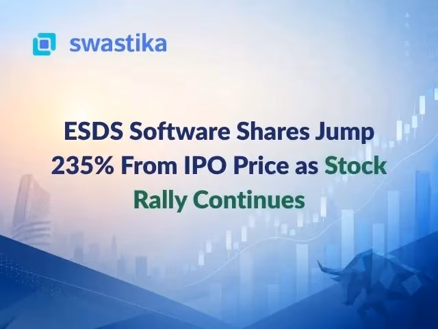 ESDS Software Shares Jump 235% From IPO Price as Stock Rally Continues
