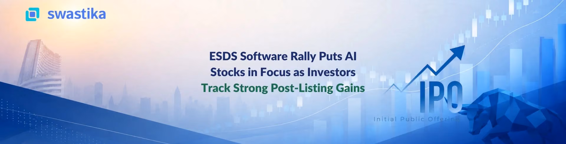 ESDS Software Rally Puts AI Stocks in Focus as Investors Track Strong Post-Listing Gains