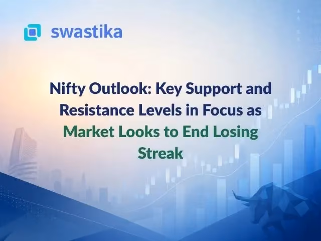 Nifty Outlook: Key Support and Resistance Levels in Focus as Market Looks to End Losing Streak