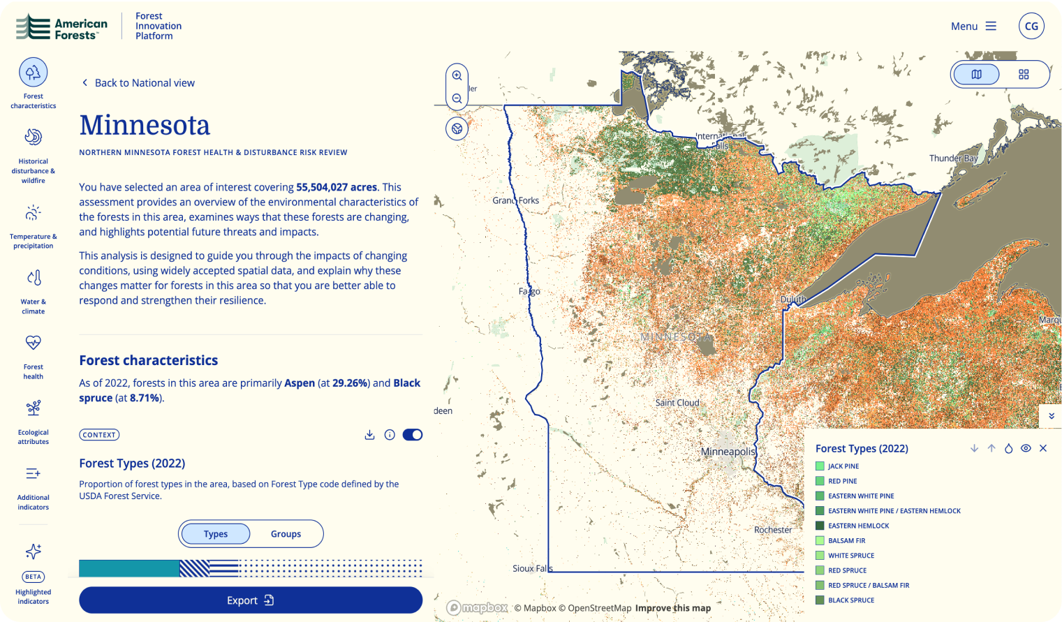 Forest Innovation Platform.