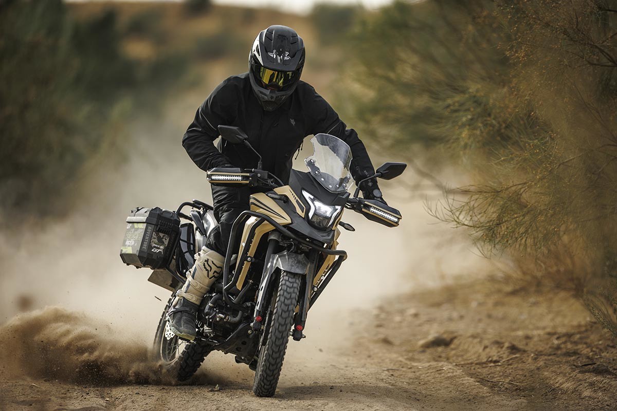 MOTOFICHAS: MITT DESERT 125, espíritu trail para todos