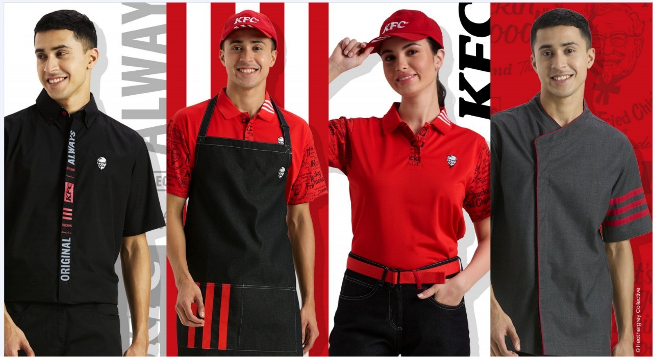 KFC Mexico Case Study: Heather Grey Uniform Design