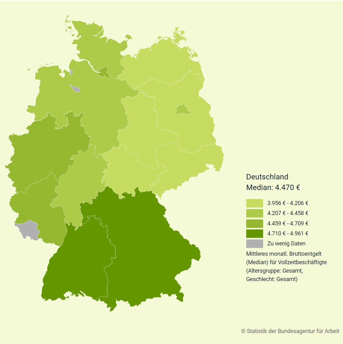 Das verdienen Pflegedienstleitungen in Deutschland