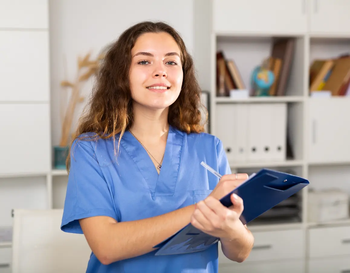 Eine Wohnbereichsleiterin