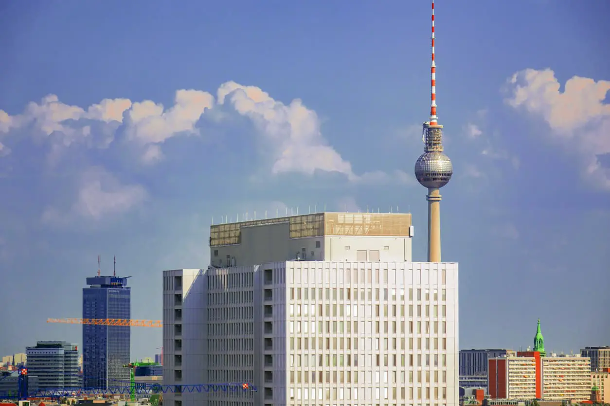 Charite und Fernsehturm Berlin