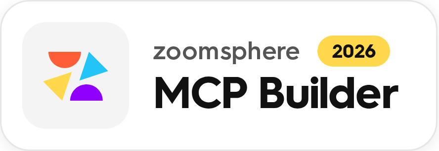 ZoomSphere MCP Builder badge 2026