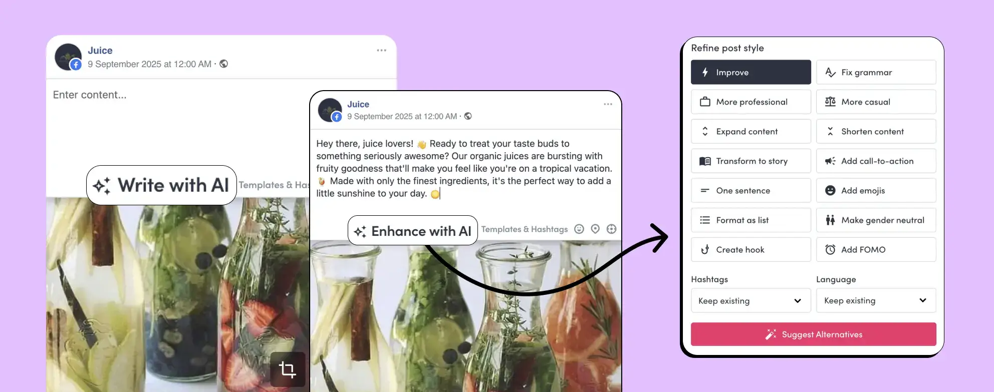 ZoomSphere's AI Copywriter, best time to post on TikTok, does scheduling on TikTok hurt reach?
