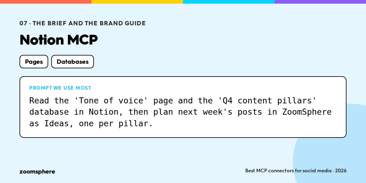 Prompt we use most with the Notion MCP.