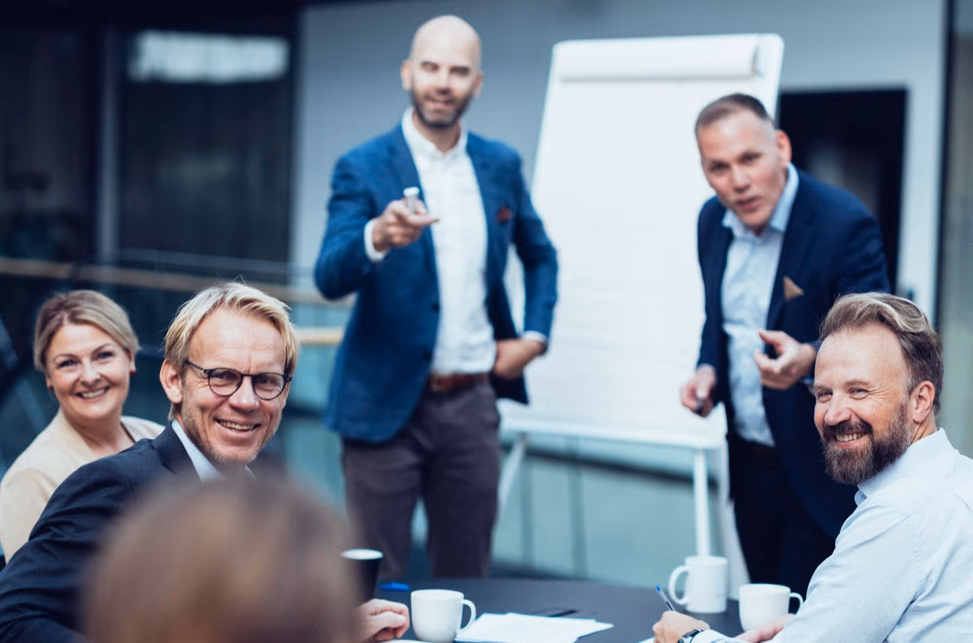 Bilde fra kurs innen ledelse