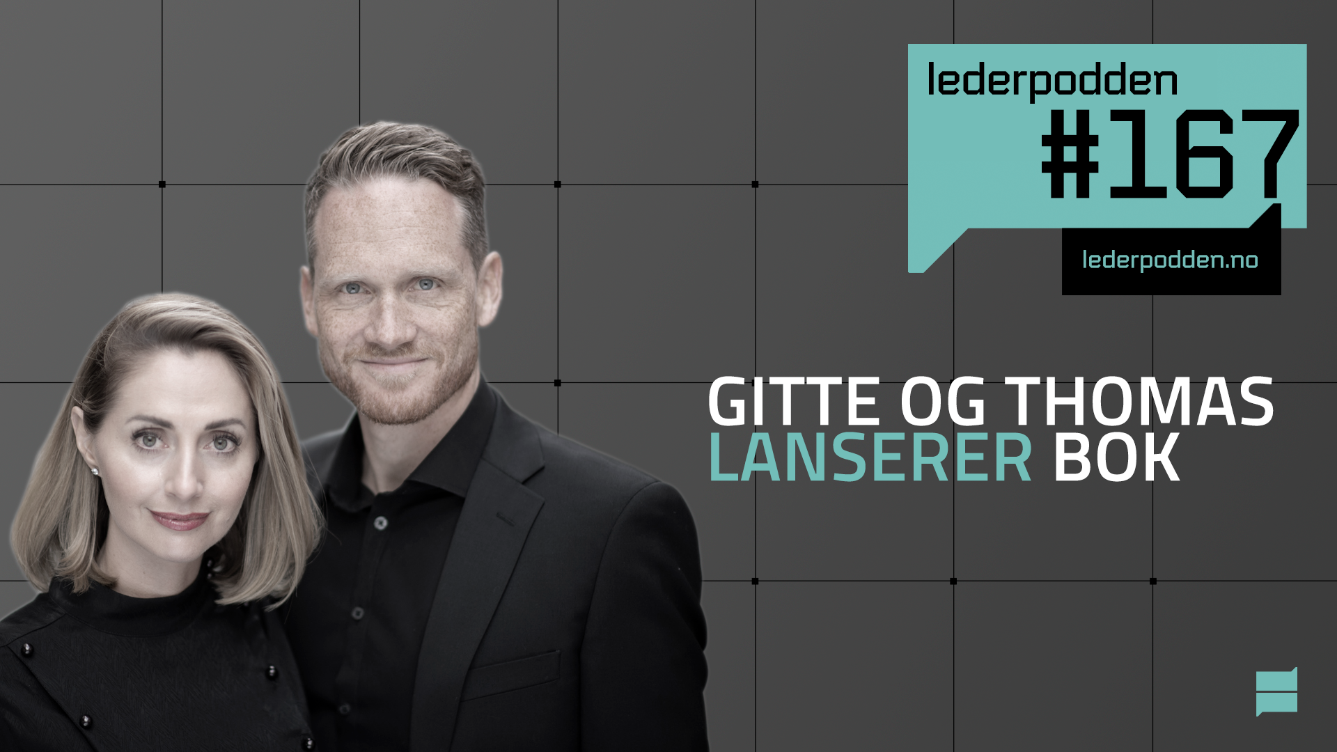 Gitte og Thomas lanserer bok