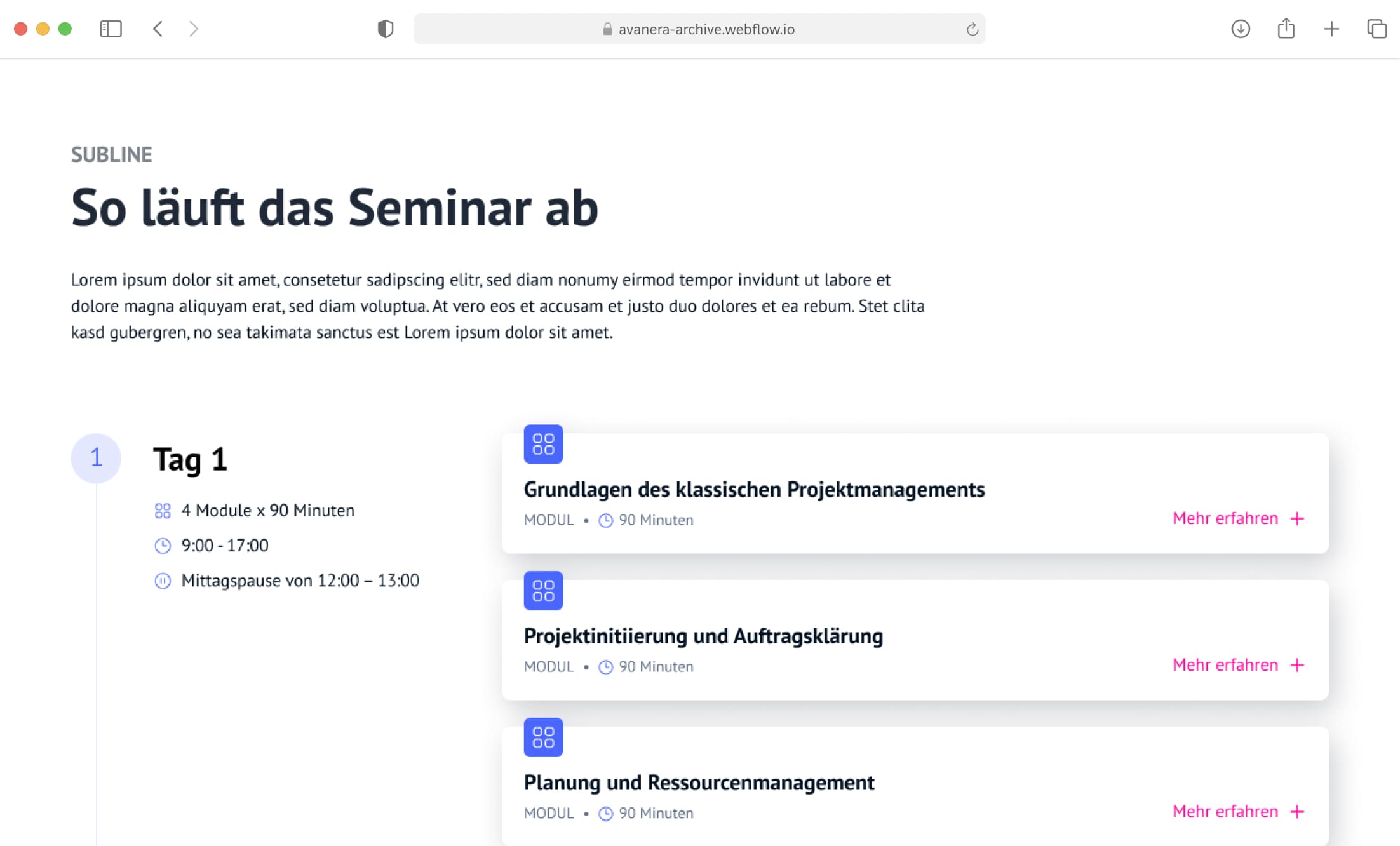 Preview brainbirds agenda