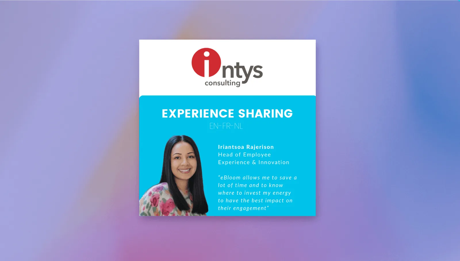 Intys consulting case study