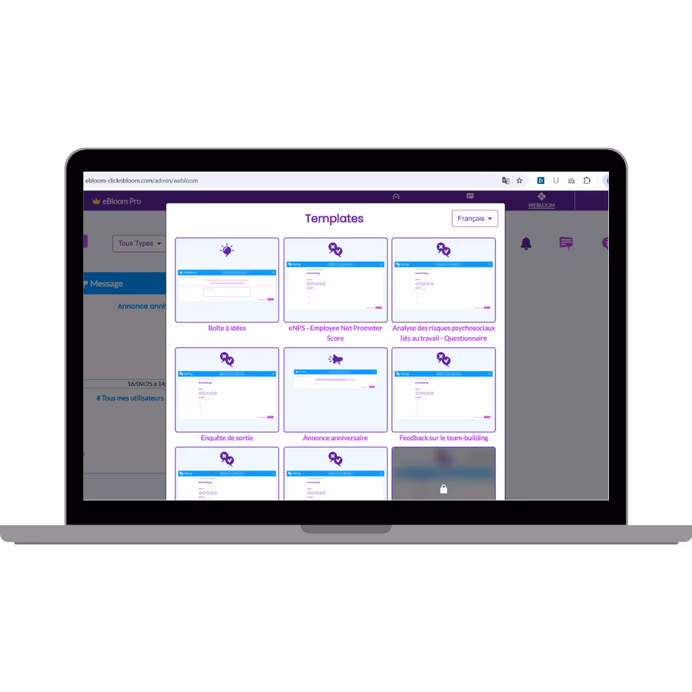Dashboard mockup