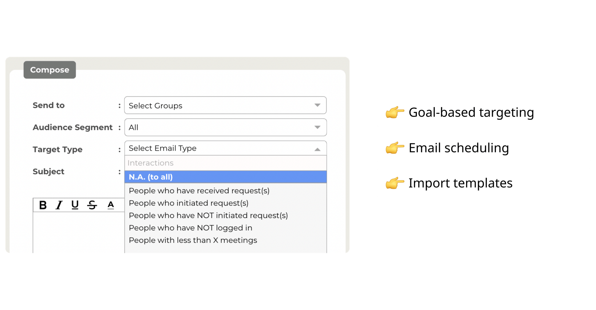Illustration of the Deploy stage where Jublia AI powers event engagement tools across native apps, web apps, and website widgets for attendees and exhibitors.