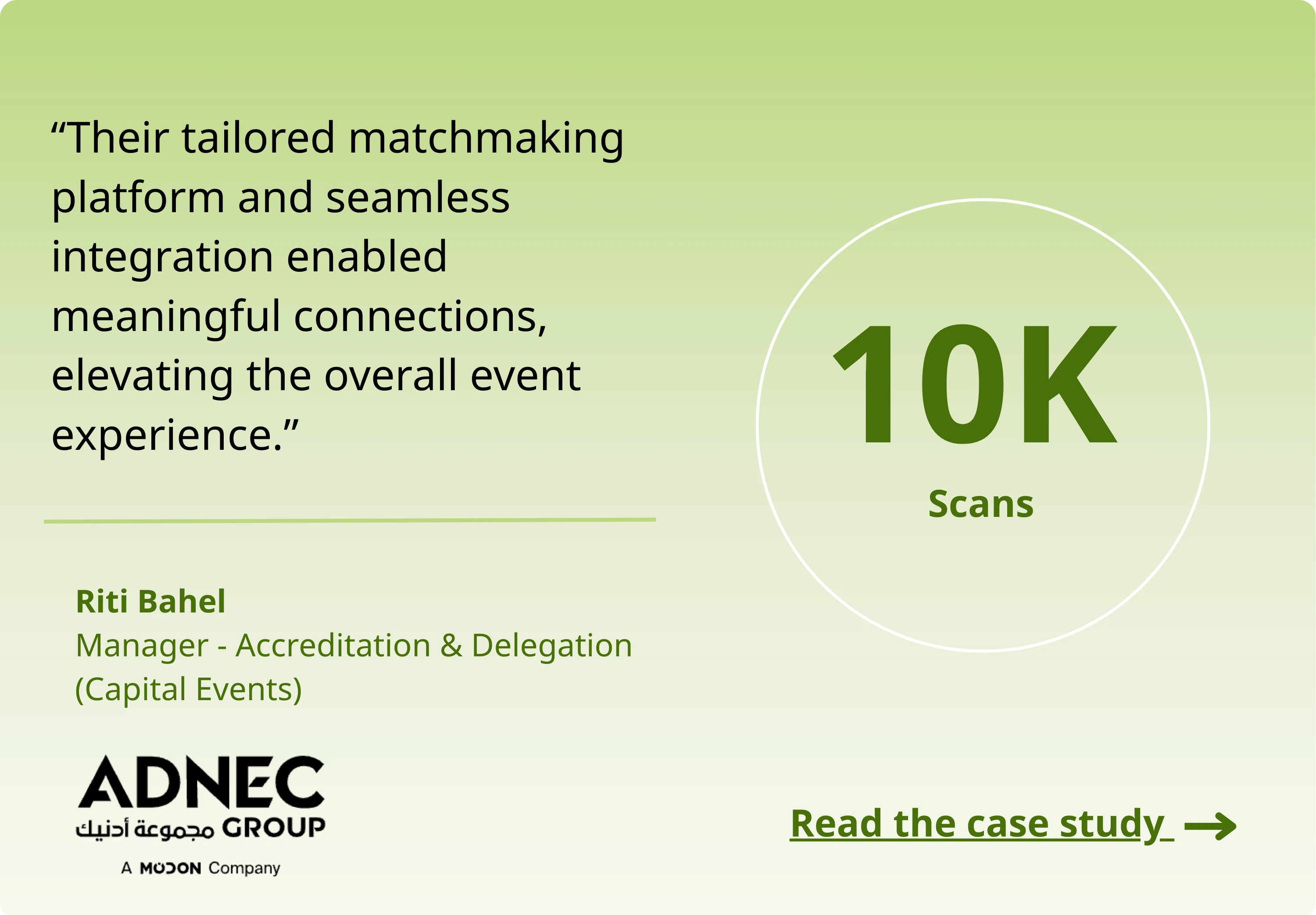 IDEX NAVDEX case study showing an event platform supporting attendee engagement and information access at a large-scale exhibition.