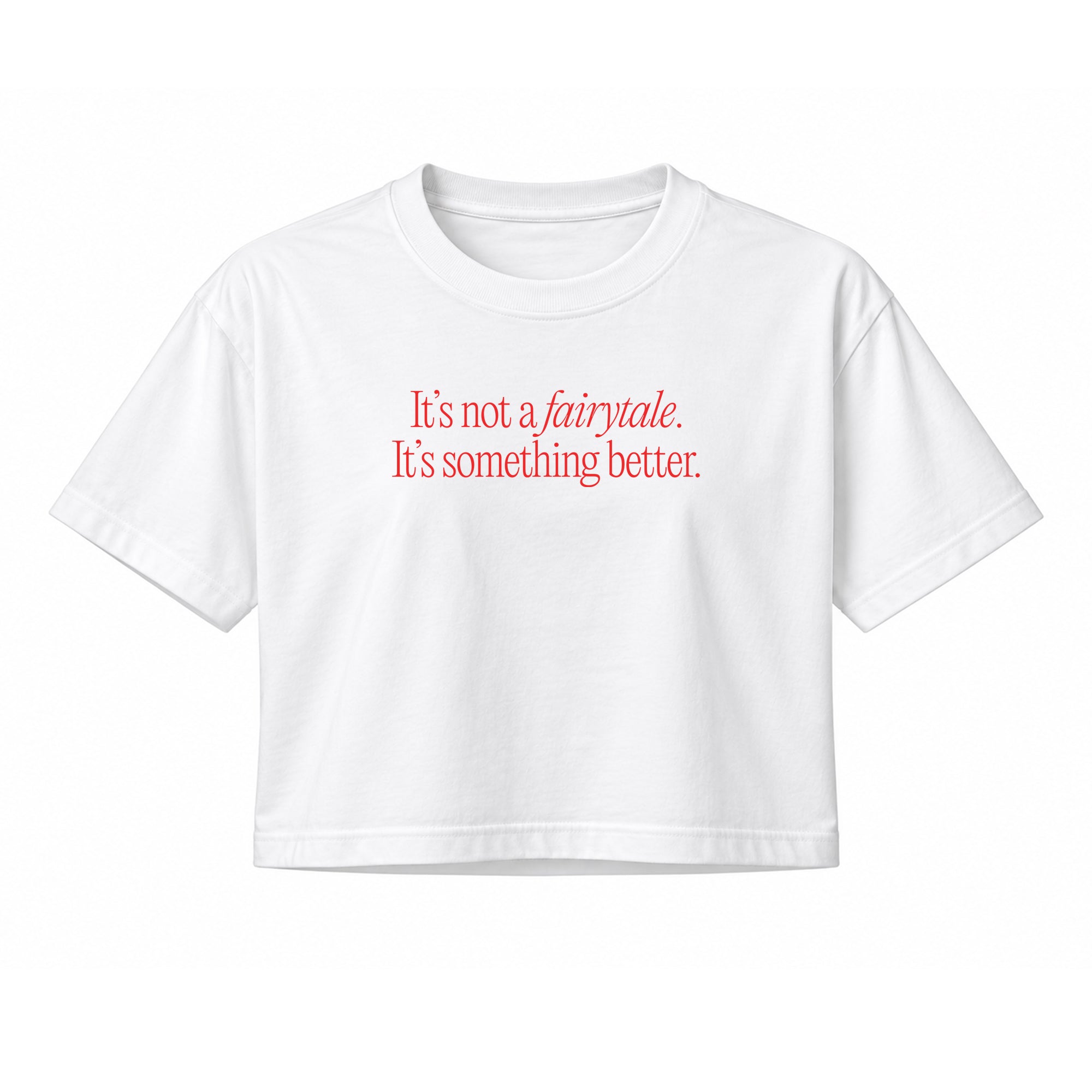 Available in white.Printed front and back. Unisex Sueded TeeBella+Canvas Women's Flowy Crop Tee Bella+Canvas Unisex Sueded Tee 4.2 ounce 52% Airlume combed a...